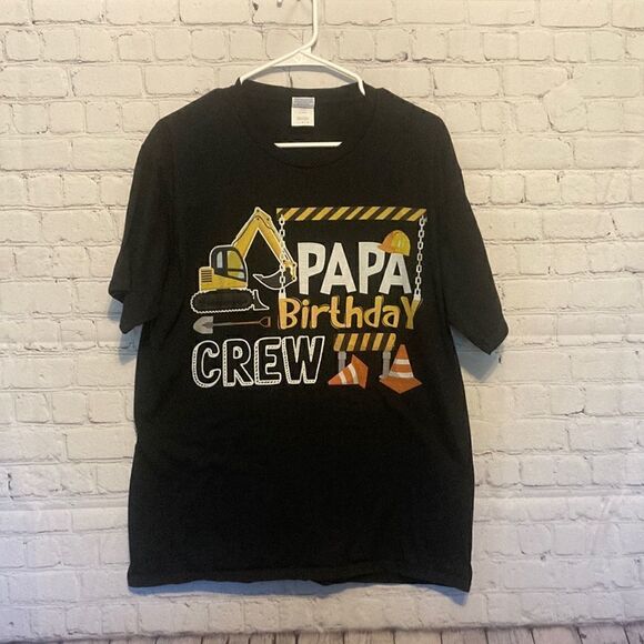 Papa birthday crew T-shirt size large - Picture 1 of 2